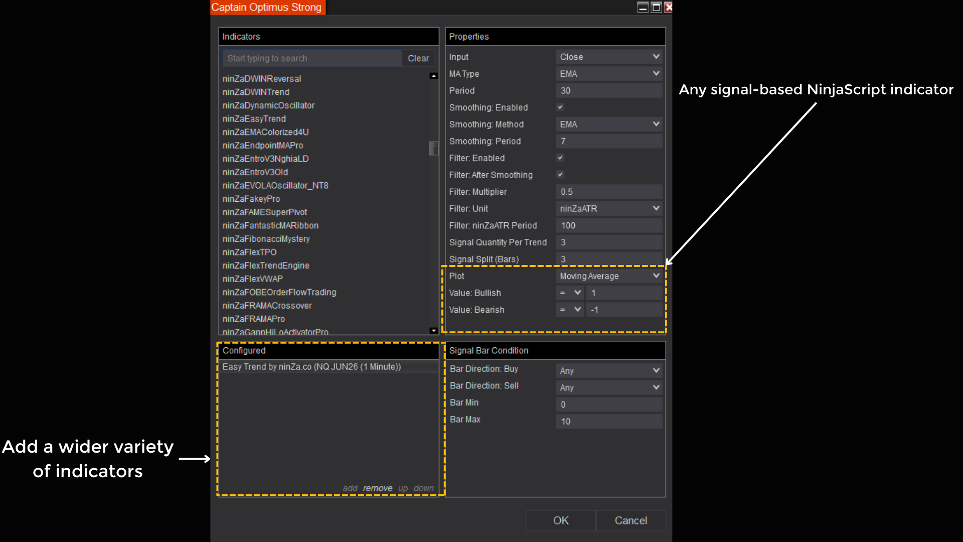 Captain Optimus Strong any signal