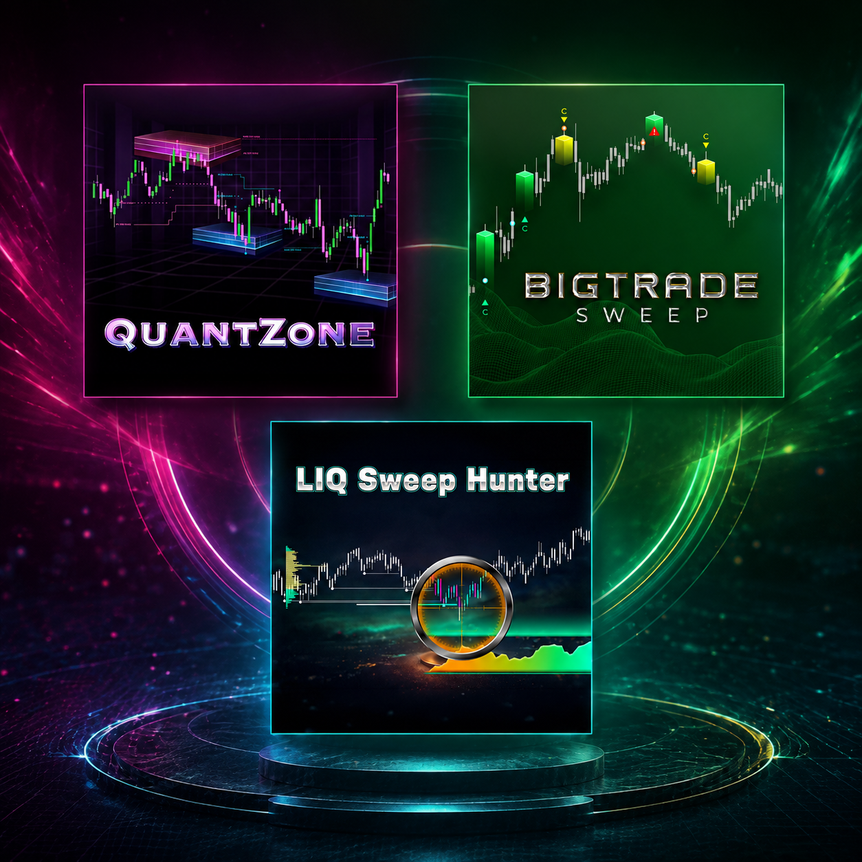 [AbsP] MEO #17: QuantZone + BigTrade Sweep + LIQ Sweep Hunter